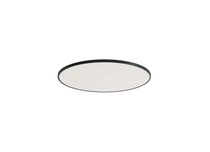 LED Disco светильник накладной, 12Вт, D170хH25мм, 1035Лм, 3000К, IP20, Ra80, черный RAL9005, блок питания в комплекте - Donolux
