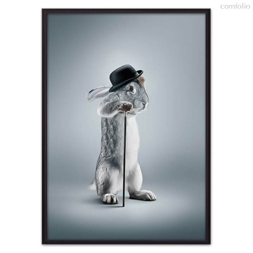 Кролик с тростью, 21x30 см - Dom Korleone