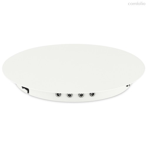 LED, Loka, накладное основание, 20Вт (макс. 4 светильника), D300*W30мм, IP20, PF>0, 5, порошковый белый, источник питания в комплекте - Donolux