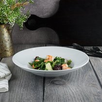 Тарелка глубокая 300 мл d 27,2 см h5,5 см белая фарфор Glory P.L. Proff Cuisine - P.L. Proff Cuisine