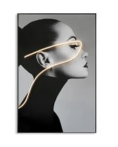 Интерьерное панно Neon - II - Louvre Home