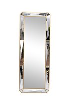 Зеркало с фактурной зеркальной отделкой 60x160см - Garda Decor