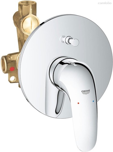 23730003 Eurostyle Смеситель для ванны (внешняя и встраиваемая части), хром - Grohe