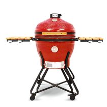 Керамический гриль-барбекю 24 дюйма CFG, цвет красный - Start Grill