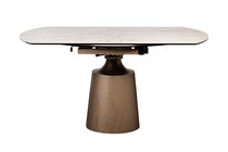 Стол обеденный раскл. керам. столешница 90 (30+30)x150x75/77см - Garda Decor