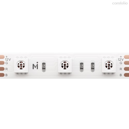 Светодиодная лента Базовая 12В 5050 14,4Вт/м Цветная (RGB) 5м IP 20 201195 - Maytoni