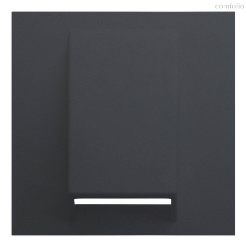 Лицевая панель для вывода кабеля 35170 MB, черный сатин - Rikett