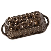 Форма для выпечки 3D Nordic Ware "Яблочная корзинка" 1,4л, литой алюминий