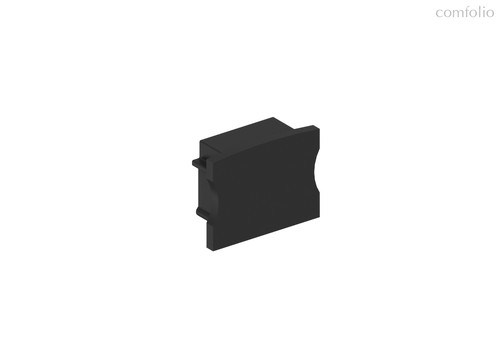 Боковая глухая заглушка для профиля DN18505 Цвет:Черный RAL9005,Серия:DN8ALE - Donel