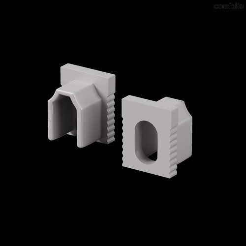 Комплект заглушек (для профиля 08?09) 10 шт., ALM-0809-EC 642069 - Maytoni