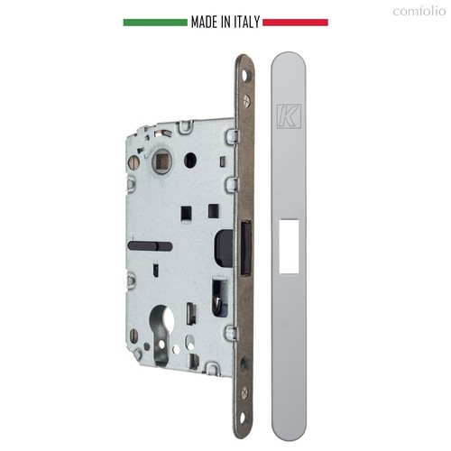 KM.002.CM.A.4.COV.CS Замок межкомнатный магнитный KOBLENZ SPINOFF Y85 с доводчиком CS матовый хром - Koblenz