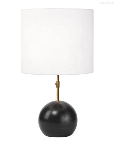 Чёрная лампа с регулировкой по высоте Тулон, цвет черный - Louvre Home