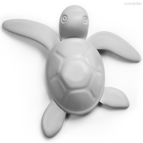 Магнит Save Turtle, серый - Qualy