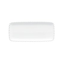 Блюдо прямоугольное Pearl White PER301-WHI(PER301-02202F), цвет белый - Costa Nova