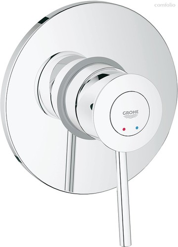 29048000 BauClassic Смеситель для душа (со встраиваемым механизмом), хром - Grohe