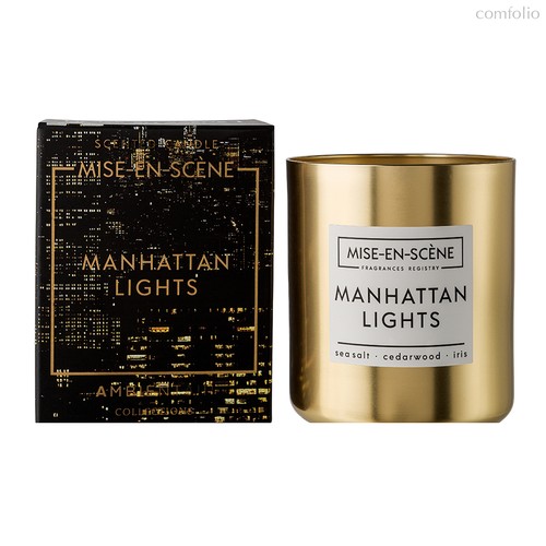 Свеча ароматическая Mise En Scene, Manhattan Lights, 50 ч - Ambientair