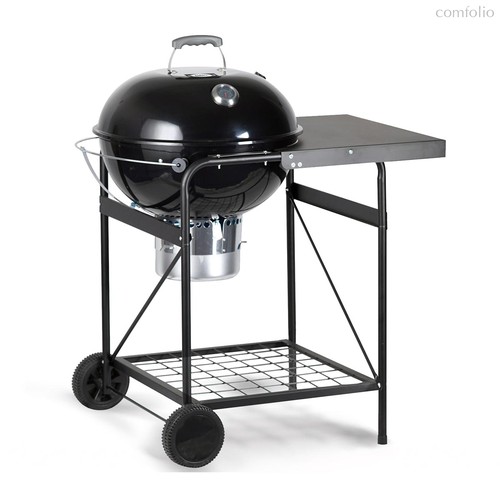 Круглый угольный гриль 22 дюйма (57 см) TEMPER PREMIUM, цвет черный - Start Grill