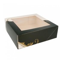 Коробка для торта с окном 23*23*7,5 см, белая, картон, Garcia de PouИспания - Garcia De Pou