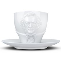 Чайная пара Talent Richard Wagner, 260 мл, белая - Fiftyeight Products