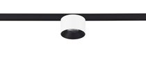 LED, NOLA, 5Вт, D60xH37 мм, 350Лм, DC 24В, Ra>90, 36°, 4000К, IP20, корпус белый, кольцо черное, коннектор черный, св-к для Slim Line Mini - Donolux