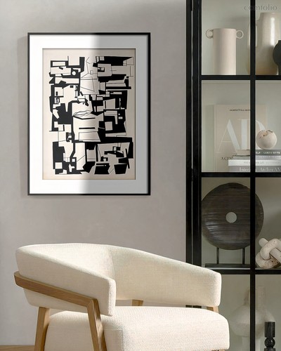 Интерьерный постер Untitled - 1938, цвет бежевый - Louvre Home