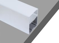 Donolux накладной/подвесной алюминиевый профиль, 2 метра, габариты в сборе: 50х70х2000 мм, - Donolux