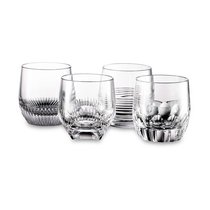 Набор стаканов для виски Waterford Миксолоджи 250 мл, 4 вида, 4 шт, хрусталь