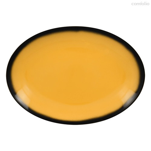 Блюдо овальное, 32 cм (желтый цвет), цвет желтый, 32 см - RAK Porcelain
