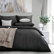 Комплект постельного белья Verossa "Stripe 2,0СП Black", 2-спальный - Nordtex