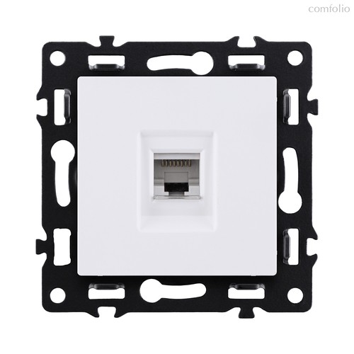 Розетка Ethernet RJ45 Cat.6, белый Kollinger Asthetik AS-017WH - Kollinger