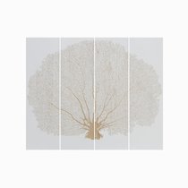 Набор панно Arbre 150х180, цвет белый - Cosmo