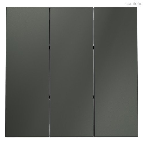 Клавиши для выключателя/переключателя трехклавишного, S70 титан - Voltum