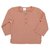 Рубашка из хлопкового муслина цвета пыльной розы из коллекции Essential 4-5Y - Tkano