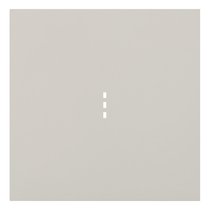 Клавиша одноклавишного выключателя с подсветкой 35602 LN, лен - Rikett