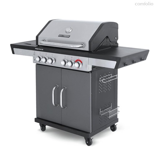 Газовый гриль 5+1 горелка, цвет черный - Start Grill