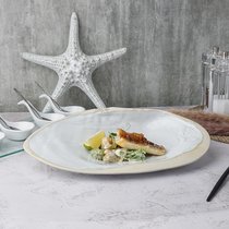 Блюдо овальное 32,5*20 см h6,5 см 100 мл Gray Shell Frutti di Mare P.L. - P.L. Proff Cuisine