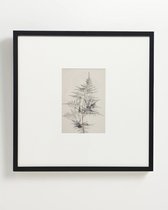 Интерьерный постер Floral - IV, цвет бежевый - Louvre Home