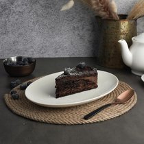 Блюдо овальное 25,7x18,8 см h2,2 см без борта Fine Plus 6шт. - Noble