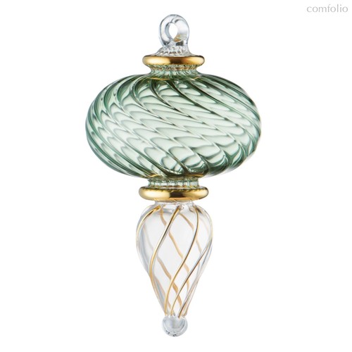 Игрушка елочная Décor de Table Флавио, зеленый, п/к, цвет зеленый - Decor De Table