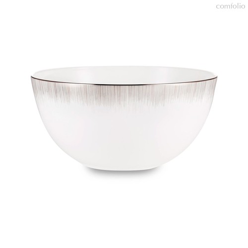 Салатник Narumi Сверкающая Платина 25 см, фарфор костяной - Narumi