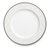 Тарелка закусочная Narumi Платиновый ноктюрн 23 см, фарфор костяной - Narumi