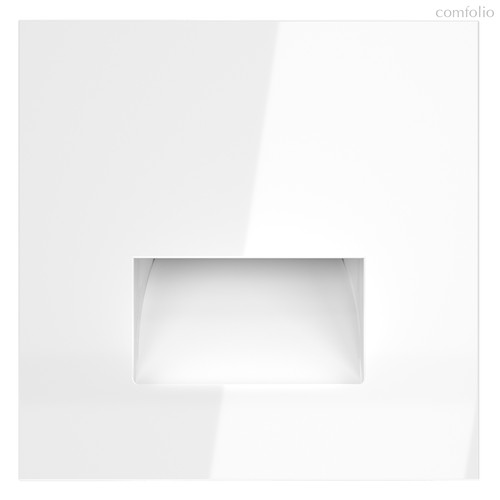 Накладка для подсветки светодиодной, S70 белый глянцевый - Voltum