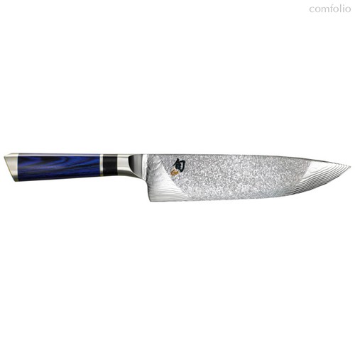 Нож поварской Шеф KAI Шан Энгецу 20 см, дамасская сталь, 71 слой, лимитированный выпуск - Kai