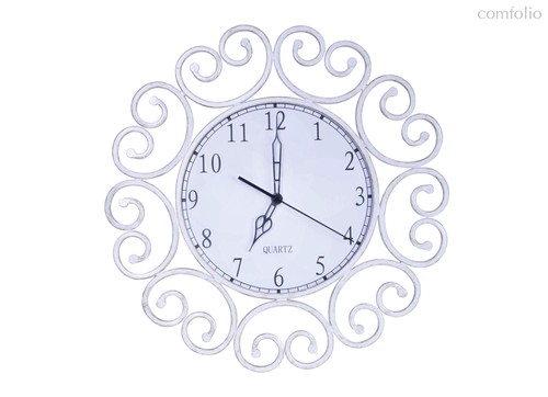 Donolux Classic часы настенные круглые, 41х41 см, циферблат белого цвета, арматура цвета состаренной - Donolux