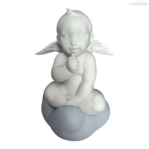 Фигурка NAO Маленький ангел голубой, фарфор - NAO