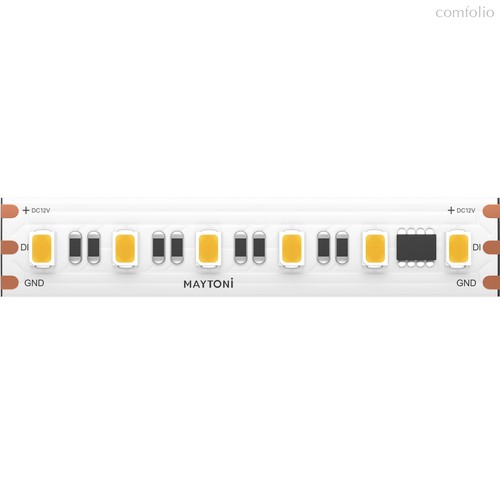 Светодиодная лента 24В 2835 14,4Вт/м Адресная (SPI) 3000K 5м IP 20 201252 - Maytoni