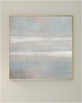 Картина в серебряной раме Тахо, цвет бежевый - Louvre Home