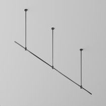 Готовая конструкция прямая на жестких подвесах Long H745мм без светильников и без блока питания, латунь - Maytoni