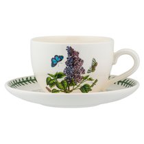 Чашка для завтрака с блюдцем Portmeirion "Ботанический сад.Сирень" 500мл - Portmeirion