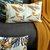 Чехол для подушки с дизайнерским принтом Leaves из коллекции Wild, 45х45 см, 45x45 - Tkano
